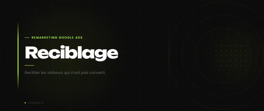 Reciblage — Remarketing Google Ads : recibler les visiteurs qui n'ont pas converti