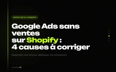 📹Google Ads génère du trafic mais pas de ventes sur Shopify : les 4 vraies causes