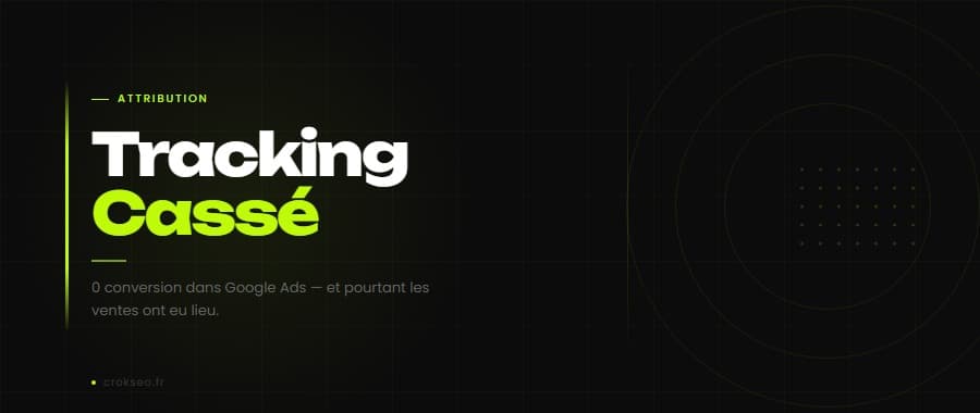 Tracking cassé — attribution